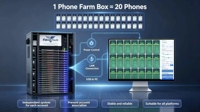 Boîtier de gestion d'installation de téléphones Android stable et évolutif pour la gestion de plateformes multi-canaux