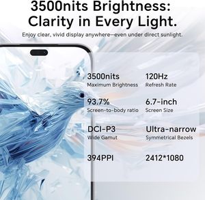 HONOR 400 <span class=keywords><strong>Lite</strong></span> <span class=keywords><strong>5G</strong></span>, Teléfono Inteligente Octa Core, 8GB 256GB, MTK 7025, 5100mAh, Cámara IA de 108MP, Pantalla AMOLED 4K de 6.7 Pulgadas y 120Hz, IP64, Doble SIM, Android - Product Image 4