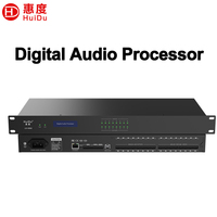 Processeur audio DSP 8x8, distributeur matriciel, AEC, AFC, AGC, ANS, Automixeur, contrôle web USB, système de salle de conférence, 24 bits AD/DA, 3 ms