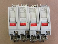 Lot 4 buah: Pelindung Sirkuit Cp31f 0.3a M Cp31fm/0.3k Ac250v Dc65v 1 Pole Set Lengkap Aksesoris PLC Industri: Sensor /