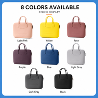 Sac à main pour ordinateur portable en EVA imperméable, léger, étui pour ordinateur portable 14 pouces, pochette pour tablette, sacoche de voyage et de bureau