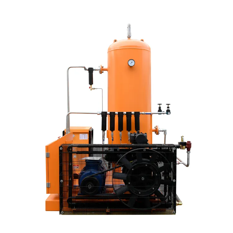 Compressor de ar industrial combinado de alta pressão, compressor de ar de 30 bar, 20hp, elétrico, para máquina de corte a laser, secador, tanque de ar e filtro