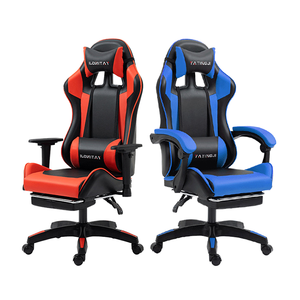 Beliebter Ergonomischer Gaming-Stuhl von Anji Factory Weicher Verstellbarer Bürostuhl mit Fußstütze Erweiterbare Massagefunktionen - Günstig - Product Image 3