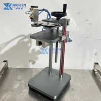 BSK-QC01 Halbautomat ische Flaschen sprüh pumpe Pneumatische Kunststoff rohrs chneide maschine mit V-förmigem Design Einfach zu bedienen