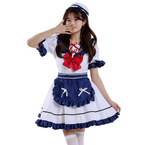 Vestido de Sirvienta Estilo Japonés Lolita JK con Lazo Plisado para Cosplay de Anime y Actuaciones Escénicas Primavera 2025 - Product Image 2