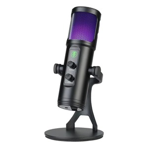Micrófono USB Plug and Play con cancelación activa de ruido-Pastilla cardioide, salida de 3,5mm para transmisión en vivo y música - Product Image 1