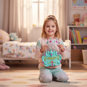 Juego <span class=keywords><strong>de</strong></span> niñas <span class=keywords><strong>de</strong></span> moda joyas belleza <span class=keywords><strong>de</strong></span> la princesa conjunto <span class=keywords><strong>de</strong></span> juguete - Product Image 3
