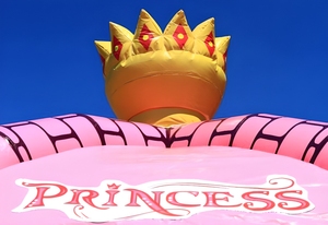Structures gonflables pour enfants, château gonflable princesse rose avec toboggan, aire de <span class=keywords><strong>jeux</strong></span> pour tout-petits - Product Image 3
