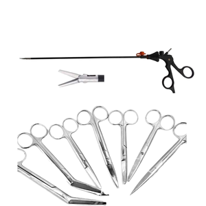 Cirurgia Aberta e Endoscópica Tesoura Operacional Base Médica de Instrumentos Cirúrgicos - Product Image 1