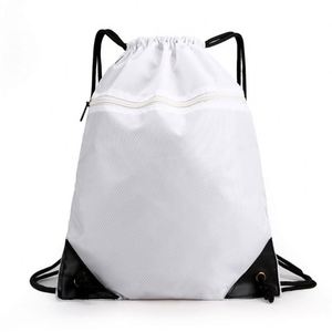Design Custom Polyester <b>Drawstring</b> Double-shoulder <b>Drawstring</b> Backpack Sports and Fitness <b>Waterproof</b> <b>Bag</b> - Product Image 5