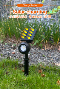 Solar LED Color Changing <b>Lights</b> IP65 Waterproof Multicolor RGB Motion Sensor Outdoor Garden Yard <b>Landscape</b> Decorations - Product Image 3