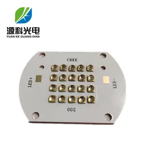 Luz de led uv 40-60w 55-40mm, módulo tamanho 35-40v com 3535 uva 395-400nm led 5-36370nm smd 254nm 265nm 275nm módulo de led