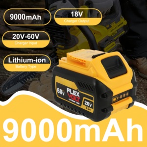 <span class=keywords><strong>Batteria</strong></span> <span class=keywords><strong>ricaricabile</strong></span> 60V MAX 9.0Ah, celle ad alta densità, compatibile con trapani a <span class=keywords><strong>batteria</strong></span> DeWalt DCB205 - Product Image 4