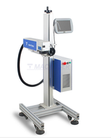 Machine de marquage laser à fibre portable 40W pour la date de production, les câbles et le verre automobile