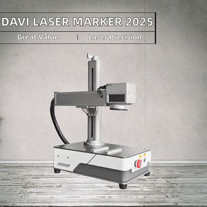 Macchina per Marcatura Laser a Fibra <span class=keywords><strong>DAVI</strong></span> 20W con Raffreddamento ad Aria, Controllo EZCAD e Supporto PLT per Legno e Vetro - Prezzo Competitivo, Novità 2025 - Product Image 2