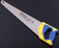 Tuin Fruit Boom Cutting Zaag Huishouden Decoratie Timmerman Geel En Blauw Handvat Handbord Zaag