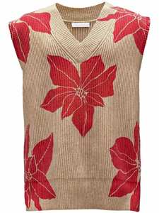 Suéter sin mangas de punto ligero personalizado para hombres en verano, fresco y elegante, suéter de chaleco holgado para hombres - Product Image 4