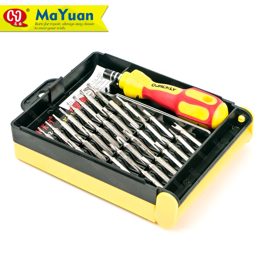 32 в 1 Набор сменных точных ручных отверток с пинцетом