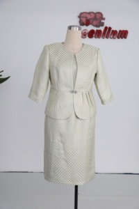 Vestido de Iglesia Popular de Tallas Grandes, Traje de Brocado para Mujeres con Curvas, Vestido de Iglesia con Tallas M-5XL - Product Image 4