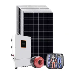 太阳能10KW太阳能电池板电池套件德国市场易安装10KW 20KW 30KW太阳能套件系统