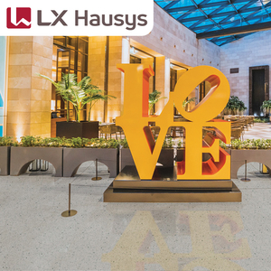 Suelo Vinílico Homogéneo en Rollo LX <span class=keywords><strong>LG</strong></span> HAUSYS Unite con Patrón No Direccional para Oficina, Hospital, Escuela - Uso en Interiores - Product Image 2