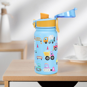 SilverJet Termo de Acero Inoxidable de 350 ml, Libre de BPA, Aislamiento Térmico, Taza Infantil Portátil con Diseño de Dibujos Animados - Product Image 3