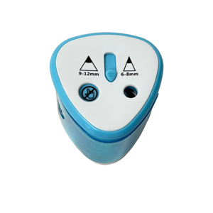 Sacapuntas eléctrico de doble orificio de nuevo diseño de alta calidad Sacapuntas mecánico automático para niños - Product Image 2