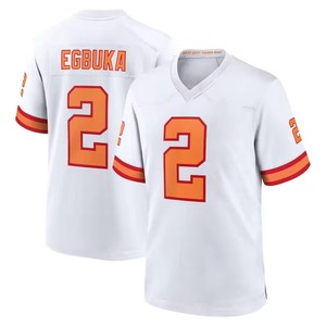 Grosir Jersey Sepak Bola Amerika Bordir Tampa Bay Baru 2026 2 # Egbuka 13 # Evans 7 # Irving 6 # Mayfield 12 # Jahitan Williams - Product Image 2
