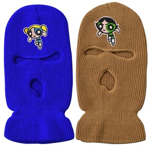Multi Colors Mixed Colors Unisex Adult Size Ski <strong>Mask</strong> Women's Wholesale 3 Holes Ski <strong>Mask</strong> <strong>Winter</strong> Warm <strong>Winter</strong> <strong>Face</strong> Cover Ski <strong>Mask</strong> - Product Image 4