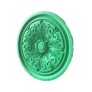 Kustom Gaya Eropa Garis Plester Perancis Lampu Nampan Kursi Cetakan Pola Bantuan Lampu Piring Ukiran Pola Bantuan Kayu - Product Image 1