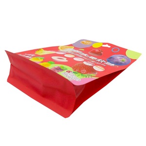 Custom Printed High Heat Resistant Flat Bottom Zipper Plastic Zipper Bags Cake Cookie Candy Other <strong>Edible</strong> Food Packaging - Product Image 2
