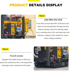 공장 가격 300m 500m 600m 역 순환 광산 표면 지질 탐사를위한 RC 드릴링 장비 - Product Image 2