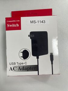 Para Nintendo Switch Cable de carga <span class=keywords><strong>USB</strong></span> Tipo-<span class=keywords><strong>C</strong></span> Adaptador de CA Fuente de alimentación 2.4A Cargador lento Limpieza de stock - Product Image 6