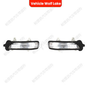 ไฟเลี้ยวกระจกมองข้างรถยนต์ Wolf Lake สำหรับ Toyota Prado ปี 2010-2021 ซ้าย-ขวา แบบฮาโลเจน ABS ของใหม่ - Product Image 2