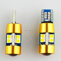 Ampoule LED de voiture T10 blanche 12V 194 186 W5W 19SMD 19led 3030 Wedge Indicate Canbus, éclairage intérieur pour véhicules