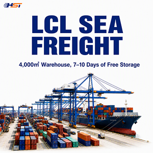 Service de fret maritime LCL avec stockage gratuit de 7 à 10 jours, collecte de marchandises maritimes multi-fournisseurs, entrepôt de 4000 m² pour le fret maritime - Product Image 1
