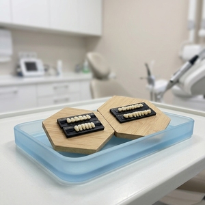 <span class=keywords><strong>CAIYU</strong></span> - Juego Completo de Dientes de Resina Acrílica Dental con Fuente de Alimentación Manual, Dentaduras Postizas, Dientes Artificiales, Certificación CE Clase I - Product Image 6
