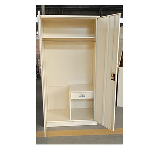 Armoires de rangement en acier pour chambre à coucher, design Almari / Armoires métalliques à 2 portes - Product Image 6