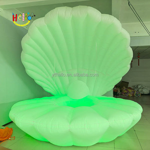 Hot bán sáng tạo đám cưới <span class=keywords><strong>Inflatable</strong></span> vỏ sò biển cho trang trí sân khấu - Product Image 6