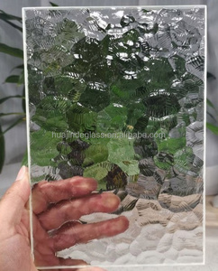 <span class=keywords><strong>Figure</strong></span> in cristallo Float di vetro Extra chiaro con motivi Aqualite per decorazione rettangolare piatto solido 5mm 8mm 10mm decorazione della parete di casa - Product Image 4