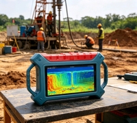 Détecteur d'eau souterraine ADZN300, localisateur d'eau à 300 m de profondeur, machine de détection d'eau multicanal pour le forage de puits