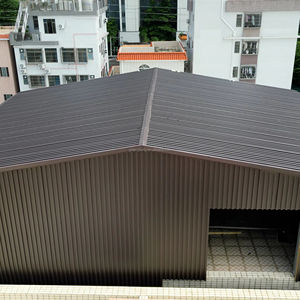 Panel de Pared Sándwich de Acero Resistente al Calor - <span class=keywords><strong>Cubierta</strong></span> de Aluminio de Doble Capa para Terraza y Techo de Tejas de Aluminio - Product Image 4