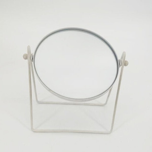 Kim Loại bảng gương hai mặt Tabletop Gương trang điểm Vòng Máy tính để bàn đứng gương - Product Image 1