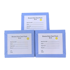 Kits de test de stérilisation à la vapeur sous pression en stock, kits d'indicateurs de test de stérilisation à haute température, 100 paquets/boîte - Product Image 1