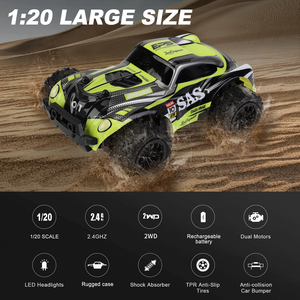Flytec Y21, Camioneta Monstruo RC Grande, Auto de Carreras de Alta Velocidad con Luces LED, Juguete Ideal para Regalo de Cumpleaños para Niños - Product Image 3