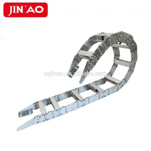 Steel Cable Track Carriers Drag Chains For CNC Machine