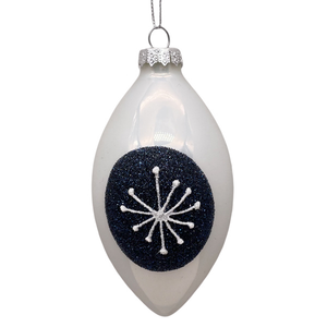 <span class=keywords><strong>Boule</strong></span> de Noël élégante en verre de 8 cm, motif araignée vert olive, flocage velours, décoration de sapin de Noël - Product Image 4