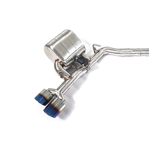 <span class=keywords><strong>Precio</strong></span> al por mayor: Sistema de escape Catback GFC con acabado cepillado y pulido, válvula electrónica, para <span class=keywords><strong>Dodge</strong></span> Challenger 3.6L V6, tubo intermedio y escape trasero con puntas cuádruples azules - Product Image 5
