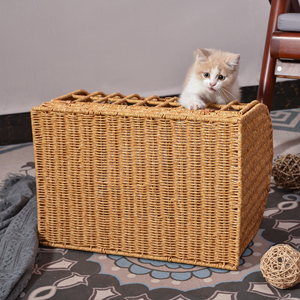 XH lit pour <span class=keywords><strong>chat</strong></span> pour intérieur chien tente chaton <span class=keywords><strong>cabane</strong></span> grotte amovible lavable <span class=keywords><strong>coussin</strong></span> oreiller cage pour animaux de compagnie chenil maison arbre à <span class=keywords><strong>chat</strong></span> avec matelas - Product Image 4