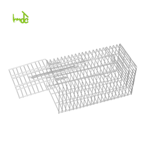 Cage de piège de capture vivante de <span class=keywords><strong>rat</strong></span> en métal sans cruauté Cage de <span class=keywords><strong>chien</strong></span> de raton laveur de lapin Cage de piégeage d'animaux de renard - Product Image 6